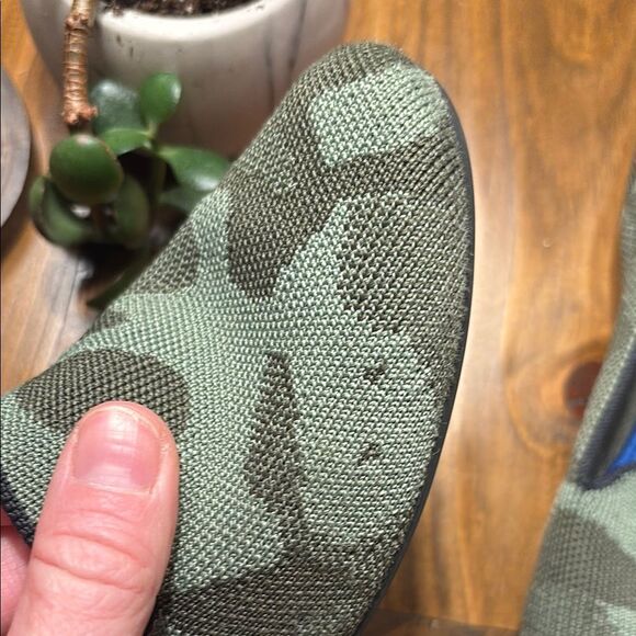 Green Camouflage Slip-On Loafers - Picture 3 of 15